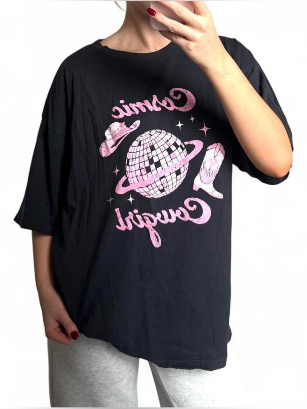 Cosmic Cowgirl Graphic T-Shirt